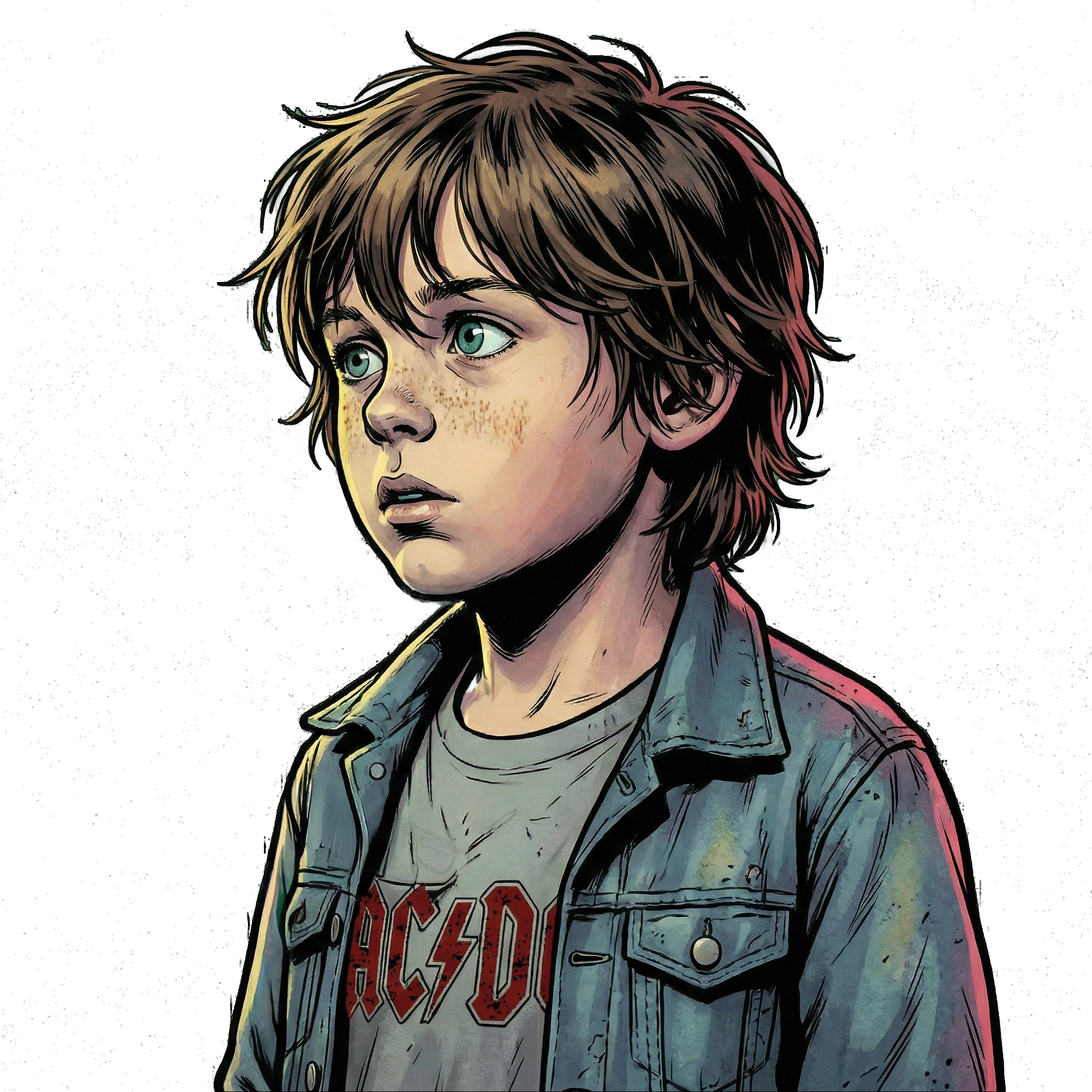 Mason character portrait